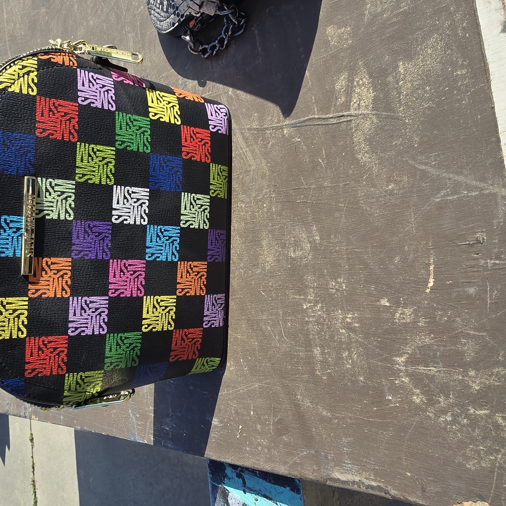 Colorful Patterned Shoulder Bag